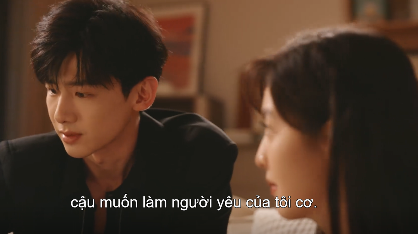 "Tang đầu bảng" rất biết cách "thả thính" nhưng vẫn giữ giá và thăm dò tâm ý crush với một loạt câu "tỉnh bơ" khiến Ôn Dĩ Phàm bối rối: "Cậu không nói ra điều ước thì sao tôi giúp cậu thực hiện được", "Được rồi, tôi cứ tưởng cậu muốn làm người yêu tôi cơ" (khi A Giáng nói chỉ ước liên quan tới công việc). "Tang đầu bảng" rất biết cách "thả thính" nhưng vẫn giữ giá và thăm dò tâm ý crush với một loạt câu "tỉnh bơ" khiến Ôn Dĩ Phàm bối rối: "Cậu không nói ra điều ước thì sao tôi giúp cậu thực hiện được", "Được rồi, tôi cứ tưởng cậu muốn làm người yêu tôi cơ" (khi A Giáng nói chỉ ước liên quan tới công việc).
