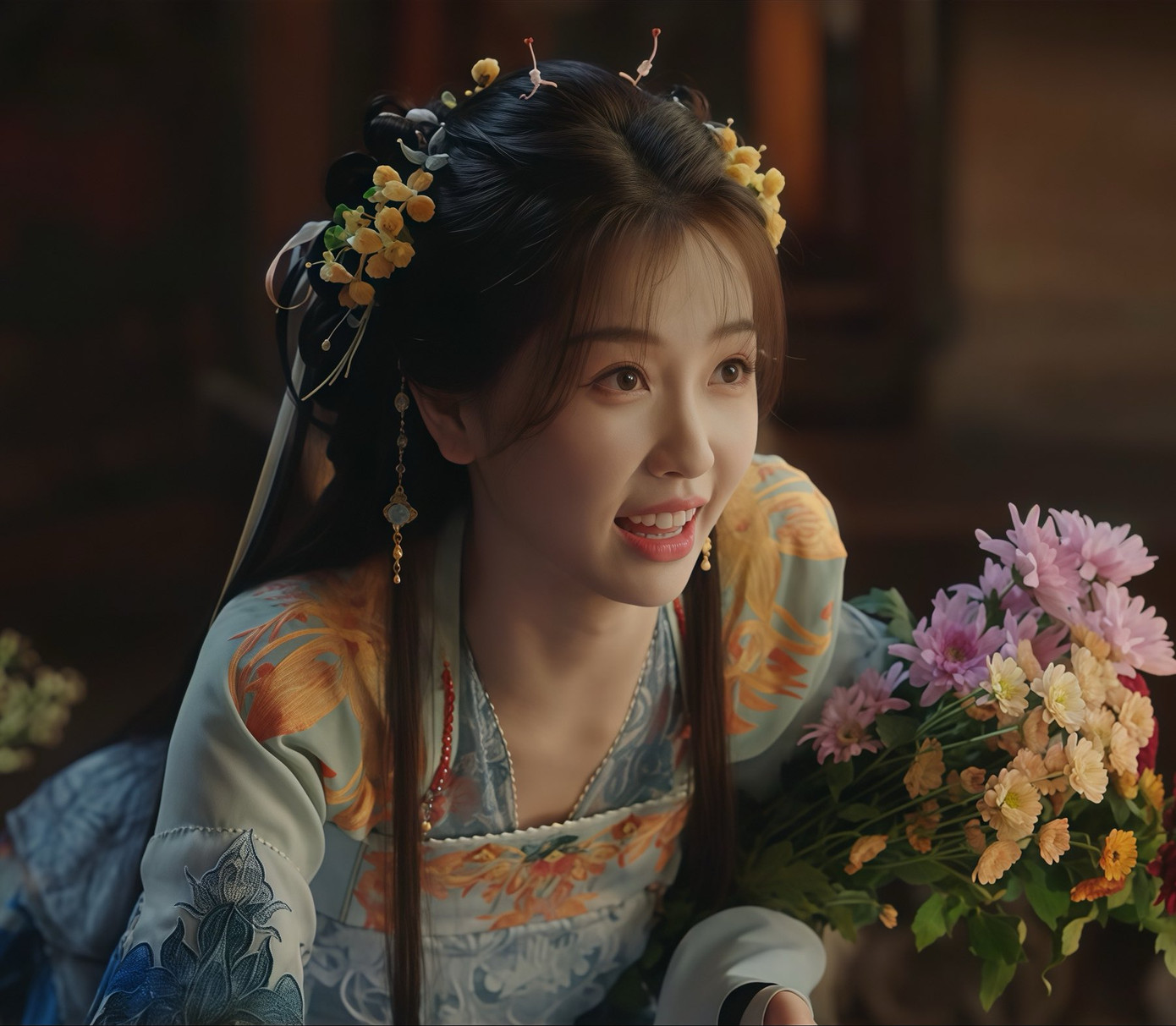 Phim chỉ mới chiếu được 1/3, hứa hẹn sẽ còn nhiều tạo hình xinh yêu khác của Diệu Diệu đang chờ lên sóng. Phim chỉ mới chiếu được 1/3, hứa hẹn sẽ còn nhiều tạo hình xinh yêu khác của Diệu Diệu đang chờ lên sóng.