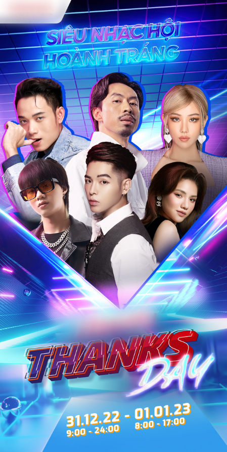 Đen Vâu, Trúc Nhân, Đức Phúc, Low G, Min, Myra Trần... sẽ là những nghệ sĩ biểu diễn trong sự kiện mừng năm mới đêm 31/12 tại sân vận động Mỹ Đình. Đen Vâu, Trúc Nhân, Đức Phúc, Low G, Min, Myra Trần... sẽ là những nghệ sĩ biểu diễn trong sự kiện mừng năm mới đêm 31/12 tại sân vận động Mỹ Đình.