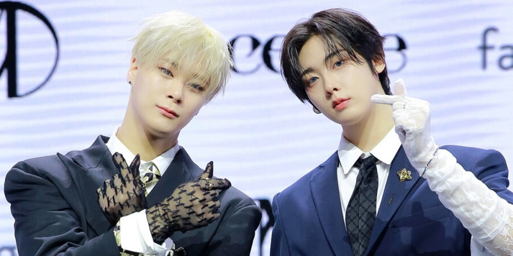 Moonbin (trái) - Sanha (phải) Moonbin (trái) - Sanha (phải)