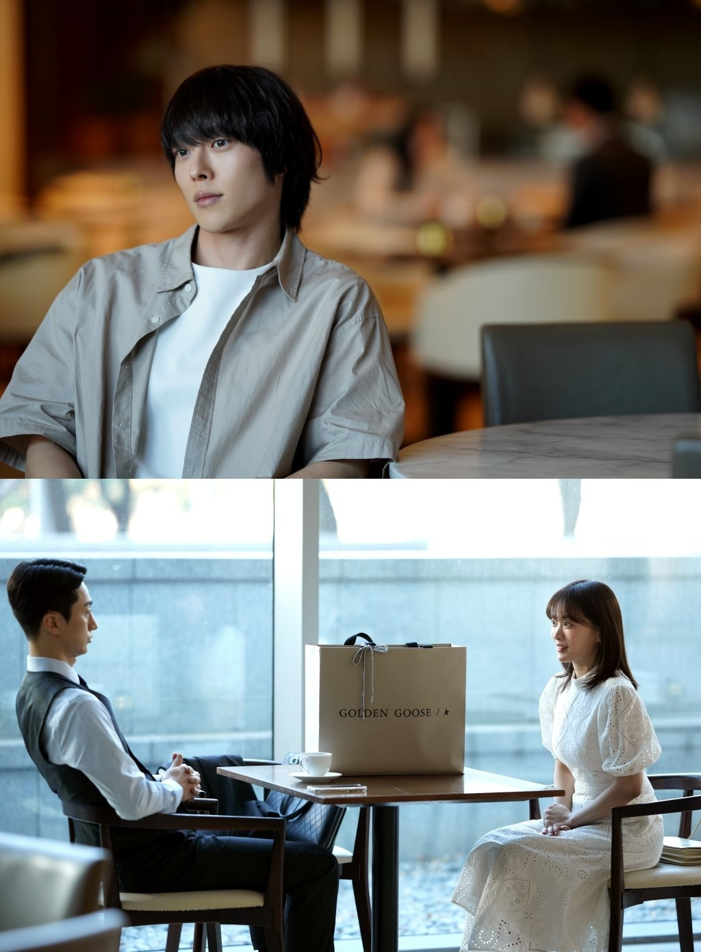 Bok Gwi Joo dùng thân phận "người chồng thứ 3, đã bị hủy hôn" để giới thiệu và đưa Da Hae đi. Bok Gwi Joo dùng thân phận "người chồng thứ 3, đã bị hủy hôn" để giới thiệu và đưa Da Hae đi.