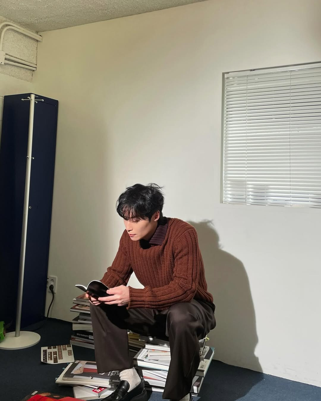 Body vạm vỡ, săn chắc của Huh Nam Joon là thành quả từ sở thích &quot;mê gym&quot;.