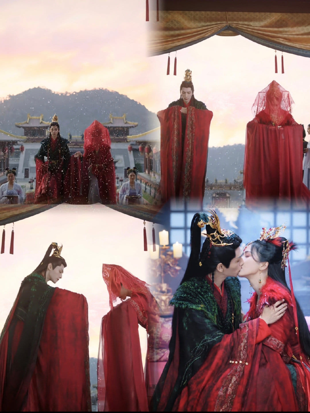 Ở lần cưới này, Đàm Đài Tẫn dành tất thảy sự yêu thương, lãng mạn nhất cho tân nương: Ước nguyện với thần linh, tự tay thêu khăn trùm đầu cho Tịch Vụ... Ở lần cưới này, Đàm Đài Tẫn dành tất thảy sự yêu thương, lãng mạn nhất cho tân nương: Ước nguyện với thần linh, tự tay thêu khăn trùm đầu cho Tịch Vụ...