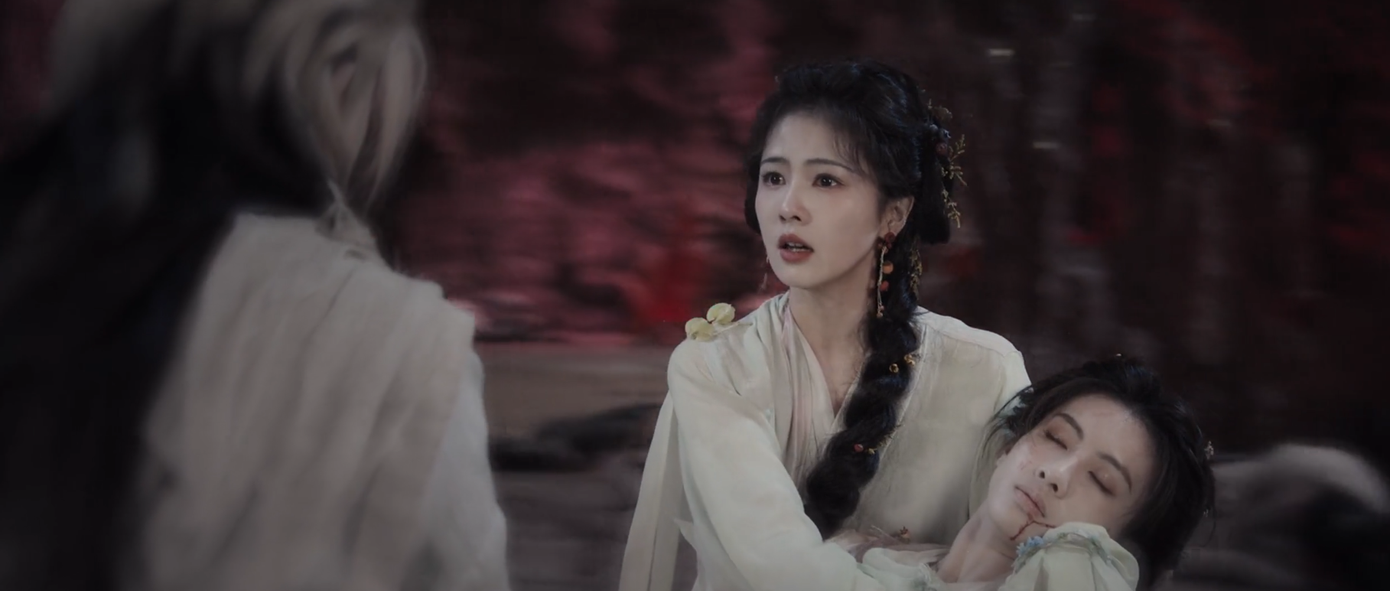 Bạch Thước thuyết phục Phạn Việt cứu đứa con chưa kịp ra đời của Linh Lung và Dung Tiên, thành công tìm ra mấu chốt thoát khỏi ảo cảnh, hóa giải oán niệm của thánh tử Côn Luân. Bạch Thước thuyết phục Phạn Việt cứu đứa con chưa kịp ra đời của Linh Lung và Dung Tiên, thành công tìm ra mấu chốt thoát khỏi ảo cảnh, hóa giải oán niệm của thánh tử Côn Luân.