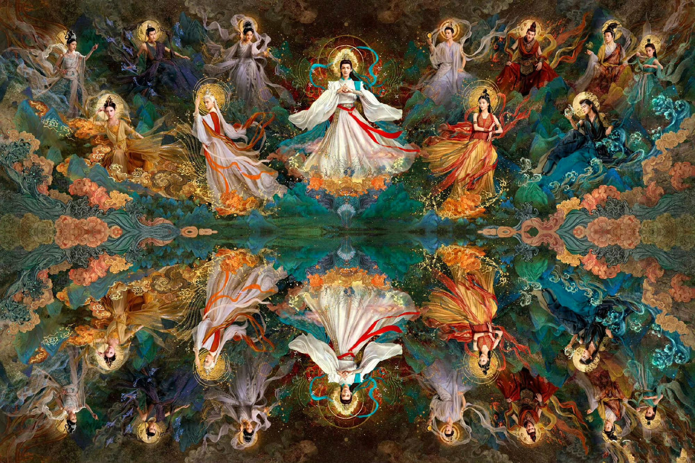 Khán giả Việt đến hiện tại vẫn không khỏi "u mê" với 12 vị thần của Thần vực Thượng Thanh. Khán giả Việt đến hiện tại vẫn không khỏi "u mê" với 12 vị thần của Thần vực Thượng Thanh.