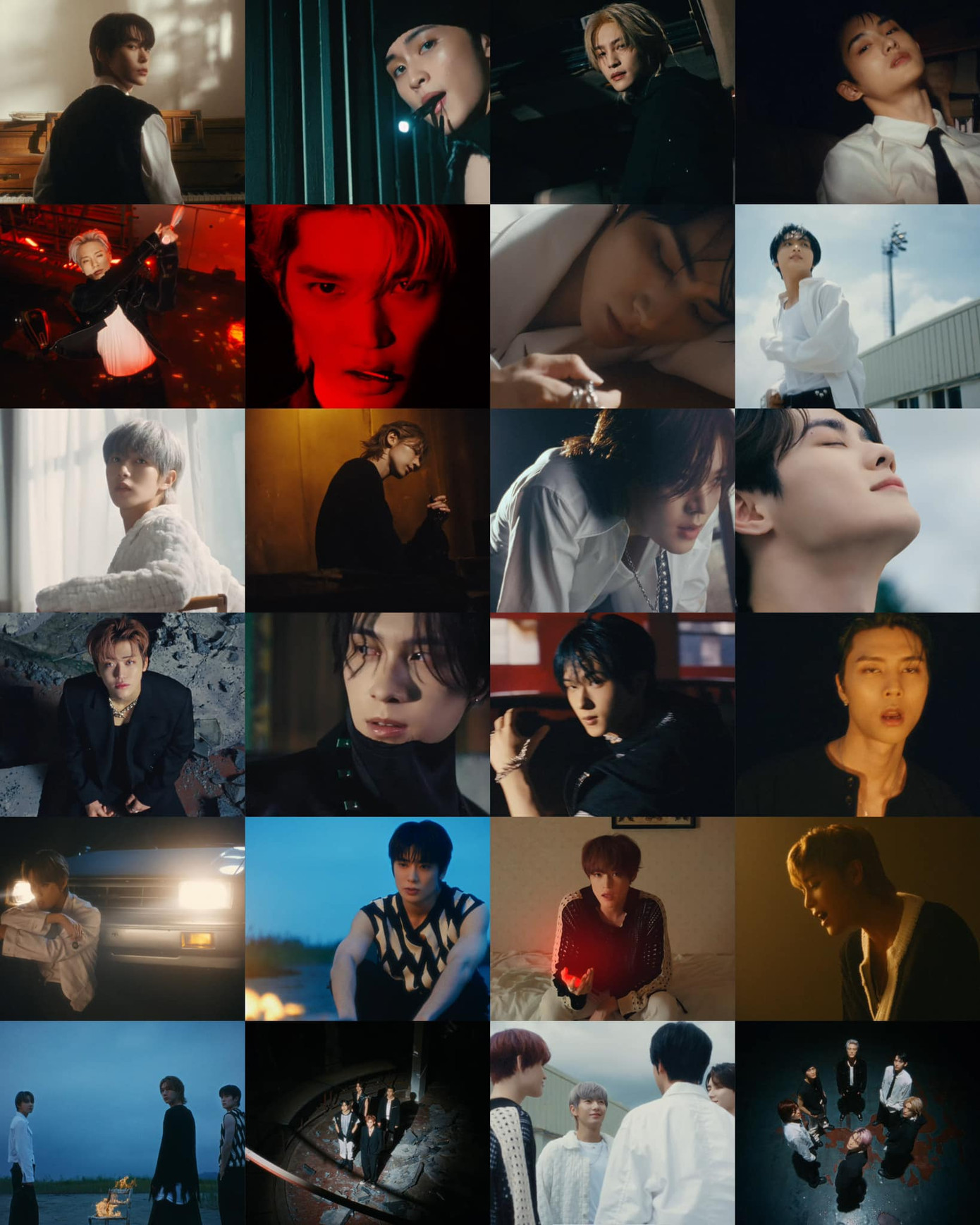 Không chỉ 1 hay 7 mà tới 20 chiếc visual lần lượt "tấn công" tạo nên phần nhìn mãn nhãn cho Golden Age. Không chỉ 1 hay 7 mà tới 20 chiếc visual lần lượt "tấn công" tạo nên phần nhìn mãn nhãn cho Golden Age.