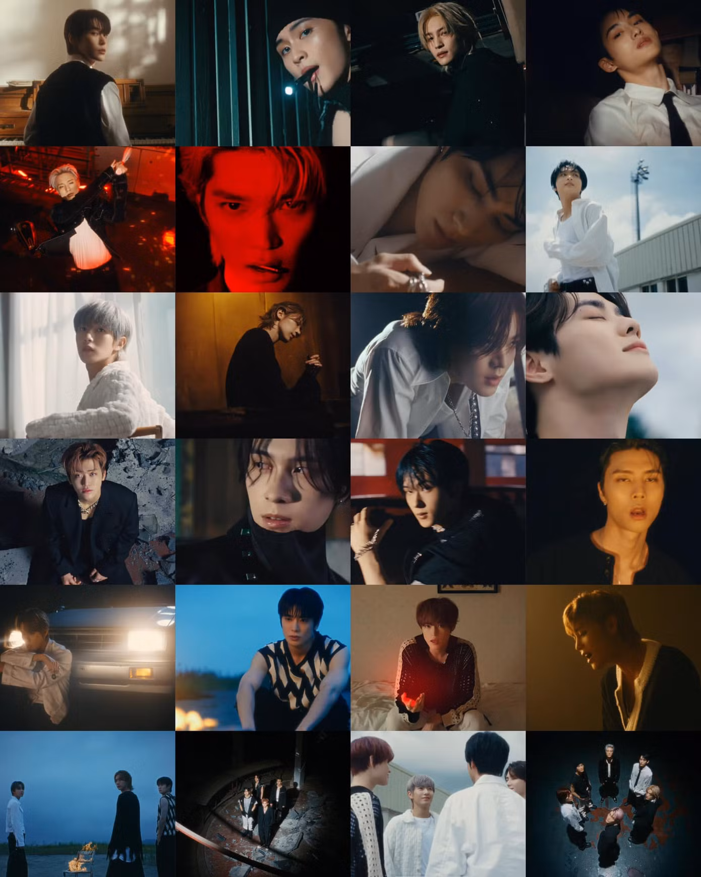 Không chỉ 1 hay 7 mà tới 20 chiếc visual lần lượt "tấn công" tạo nên phần nhìn mãn nhãn cho Golden Age.
