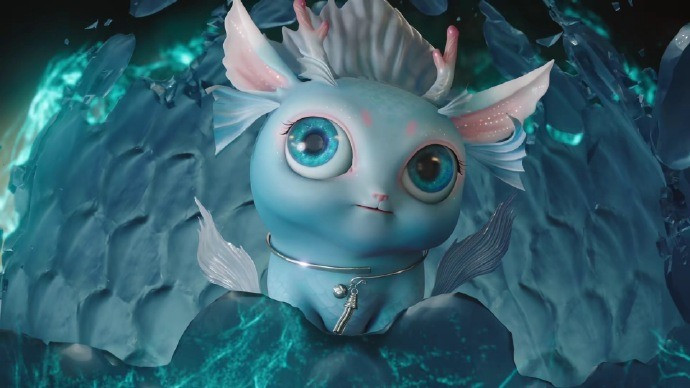 Dù hơi "giả trân" nhưng Thủy Ngưng thú mới nở trông đáng yêu nên có thể bỏ qua.