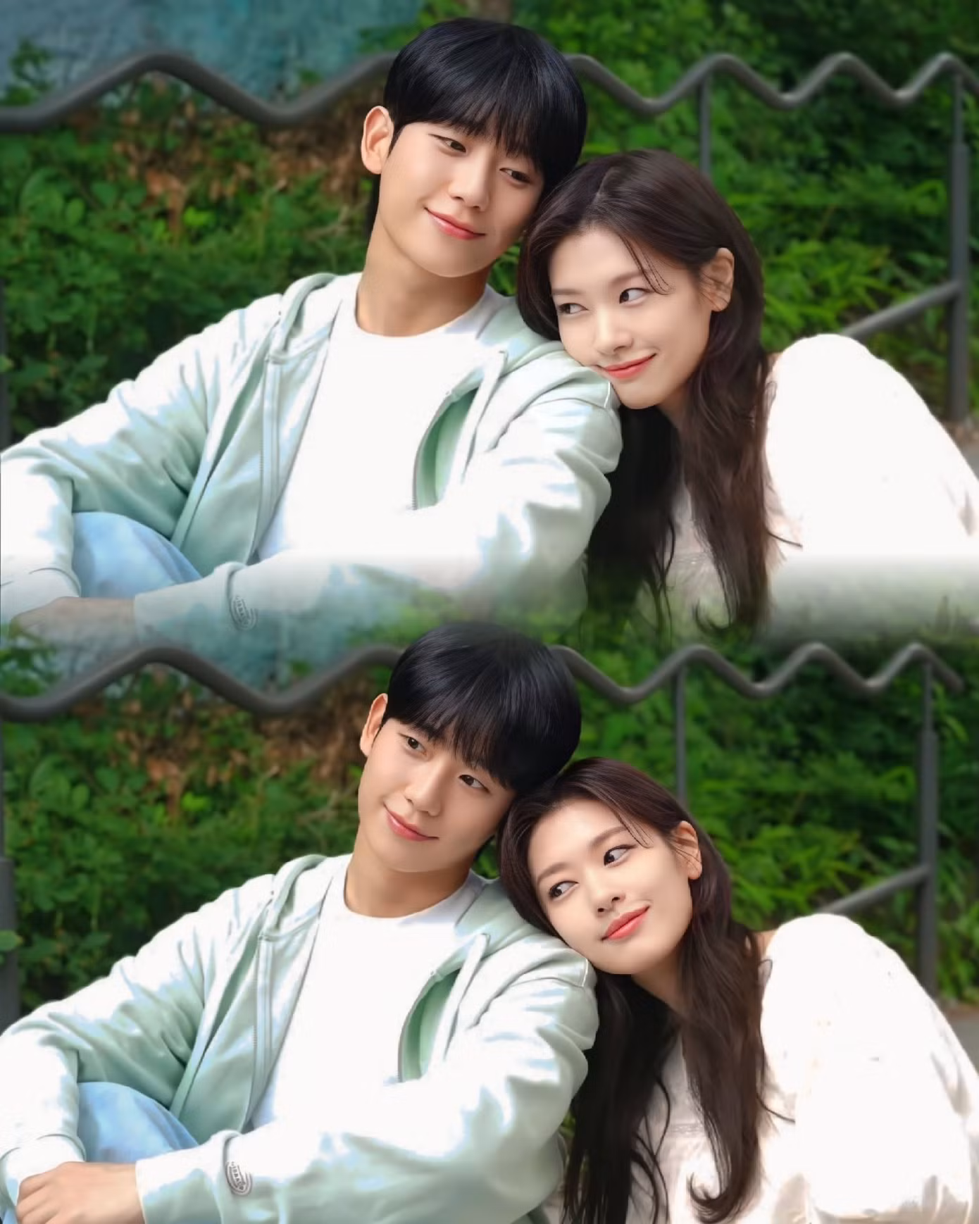 Khán giả nhận xét Jung Hae In và Jung So Min khá có "tướng phu thê" vì từ gương mặt tới nét cười đều hao hao nhau. Khán giả nhận xét Jung Hae In và Jung So Min khá có "tướng phu thê" vì từ gương mặt tới nét cười đều hao hao nhau.