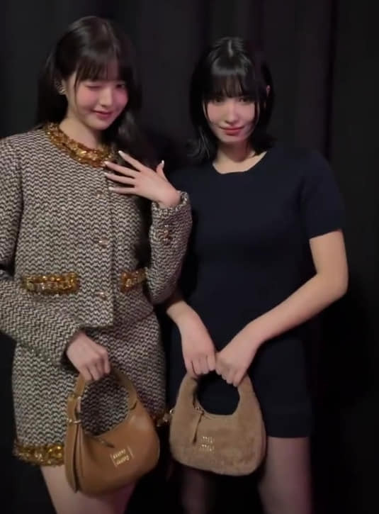 Dân mạng xuýt xoa khung hình chung của Momo và Won Young như cặp chị em nhà tài phiệt.