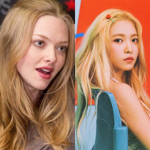 Yeri (Red Velvet) với mái tóc vàng có nét tương đồng với nhân vật Karen Smith (Mean Girls).