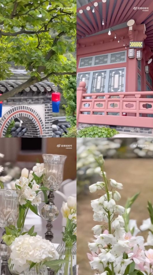 Không gian tiệc cưới của HyunA - Yong Jun Hyung. Không gian tiệc cưới của HyunA - Yong Jun Hyung.