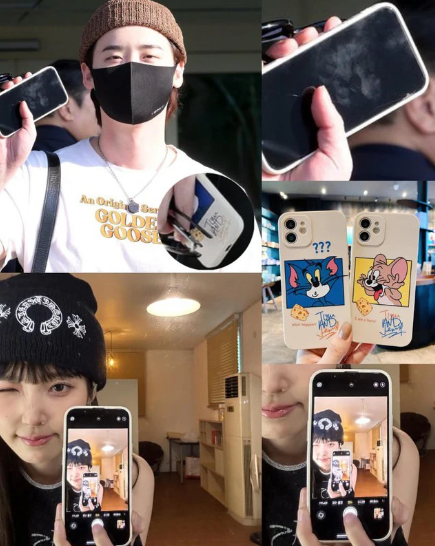 Fan chỉ có thể soi ra vài lần Lee Jong Suk và IU sử dụng đồ đôi nhỏ như ốp điện thoại, mũ...