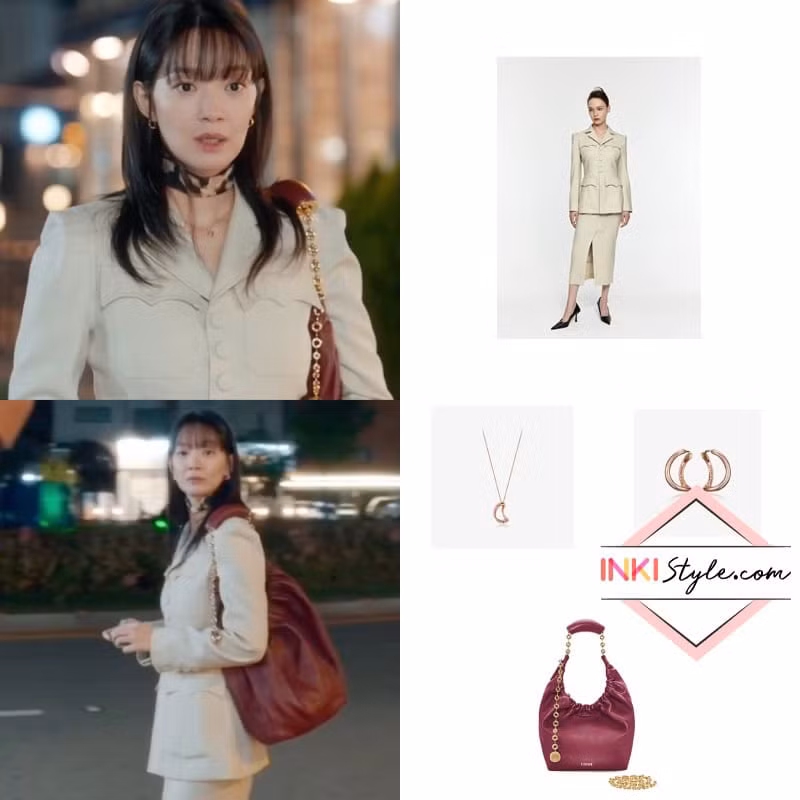 Set đồ công sở của Shin Min Ah trong phim tạo cảm hứng cho khán giả vì có tính ứng dụng cao ngoài đời. - Ảnh: INKI style Set đồ công sở của Shin Min Ah trong phim tạo cảm hứng cho khán giả vì có tính ứng dụng cao ngoài đời. - Ảnh: INKI style