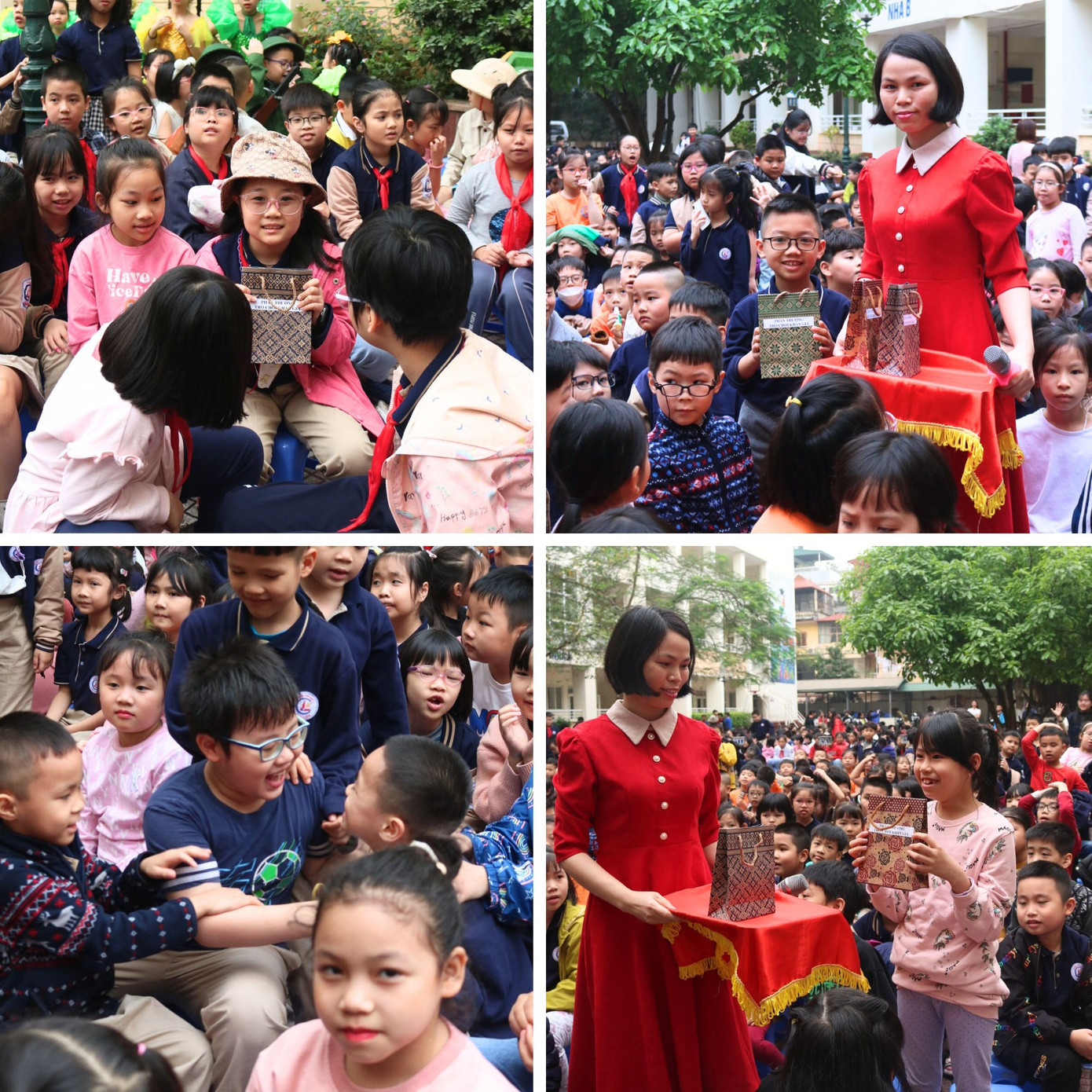 Muôn vàn biểu cảm thích thú của tween khi nhận thưởng. Muôn vàn biểu cảm thích thú của tween khi nhận thưởng.