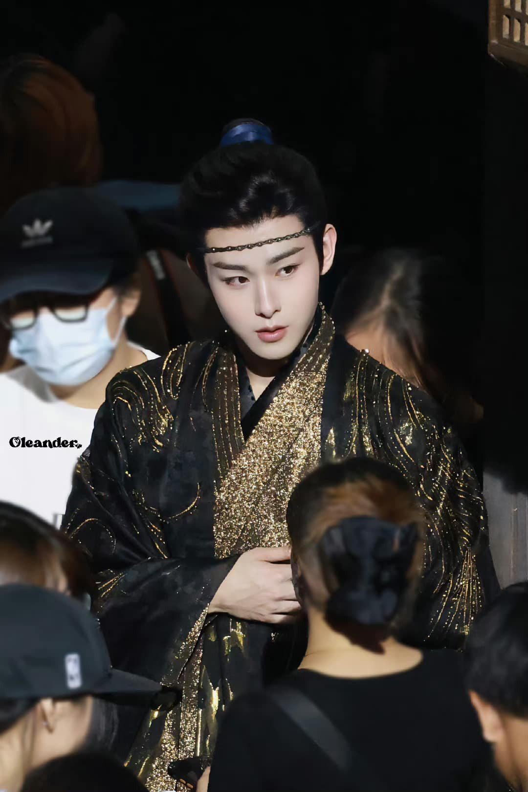 Điền Gia Thụy ký hợp đồng với công ty do Quách Kính Minh đứng đầu vào năm 2023. Anh có màn ra mắt với Vân Chi Vũ và đang là gương mặt được vị đạo diễn này lăng xê tích cực.