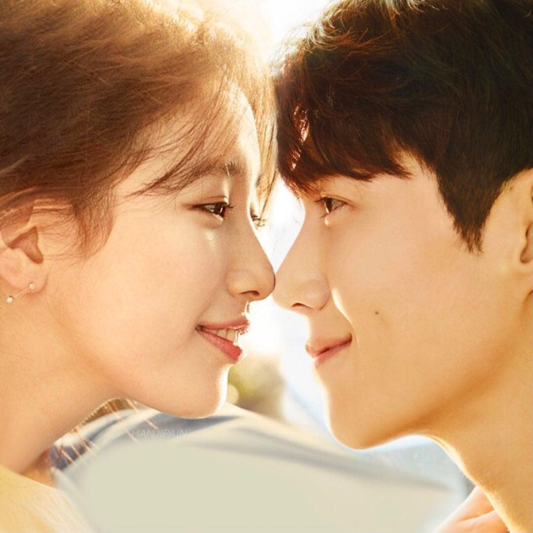 Suzy "thế chỗ" Min Ah, chạm mũi với Seon Ho. - Ảnh: Blog A Penguin's Spring