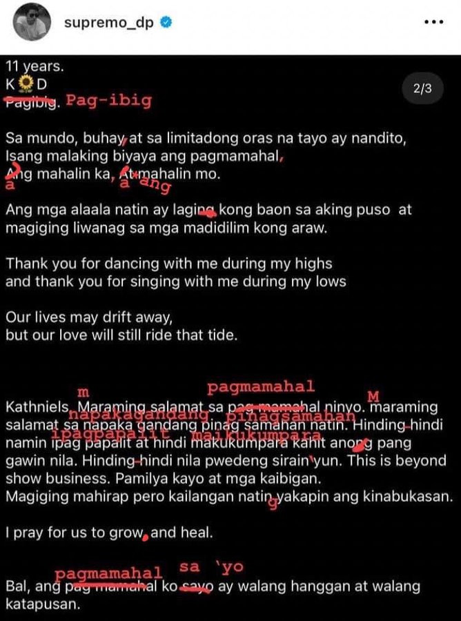 Cư dân mạng Philippines chỉ ra những lỗi sai chính tả dày đặc trong thư của Daniel. Cư dân mạng Philippines chỉ ra những lỗi sai chính tả dày đặc trong thư của Daniel.