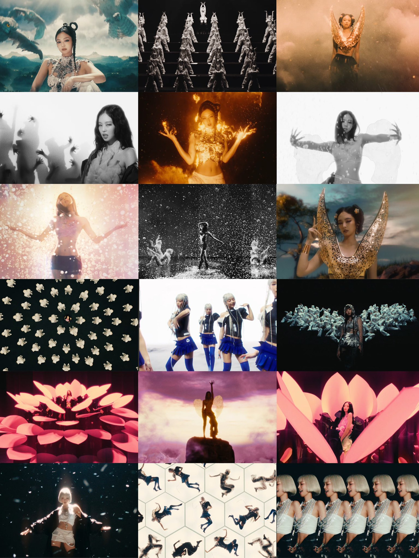 Nếu đúng ZEN chỉ là một bản intro thì Jennie đã quá chịu chơi cho video giới thiệu này. Từng khung hình đều đậm tính nghệ thuật.