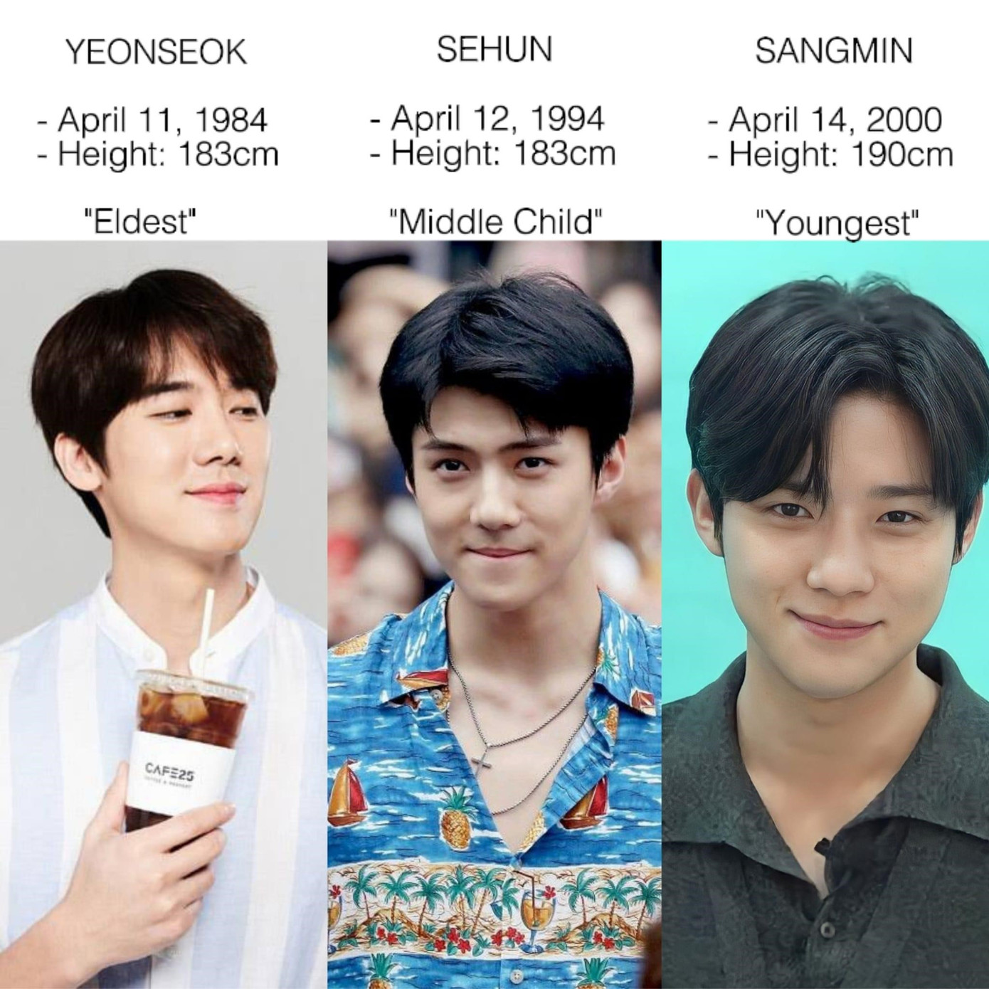 Bức ảnh so sánh về sự trùng hợp thú vị của cả ba đang được netizen chia sẻ. Bức ảnh so sánh về sự trùng hợp thú vị của cả ba đang được netizen chia sẻ.