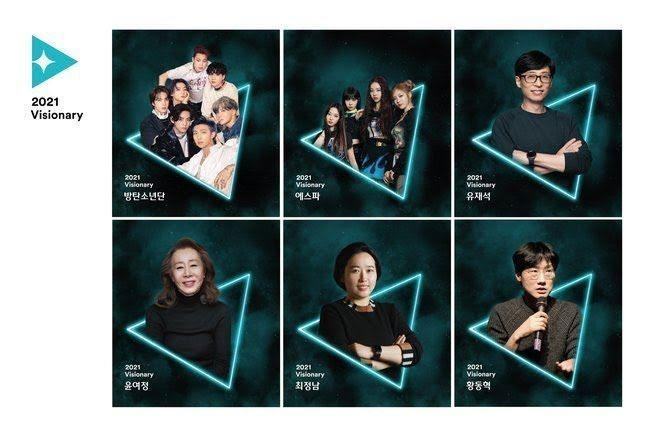 6 nhân vật được vinh danh trong danh sách Visionary 2021. 6 nhân vật được vinh danh trong danh sách Visionary 2021.