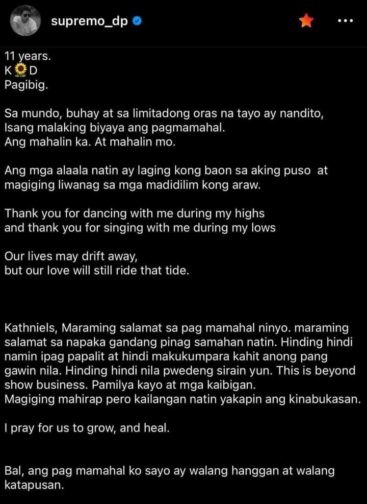 Bức thư từng được Daniel đính kèm bài đăng đã bị gỡ. Bức thư từng được Daniel đính kèm bài đăng đã bị gỡ.