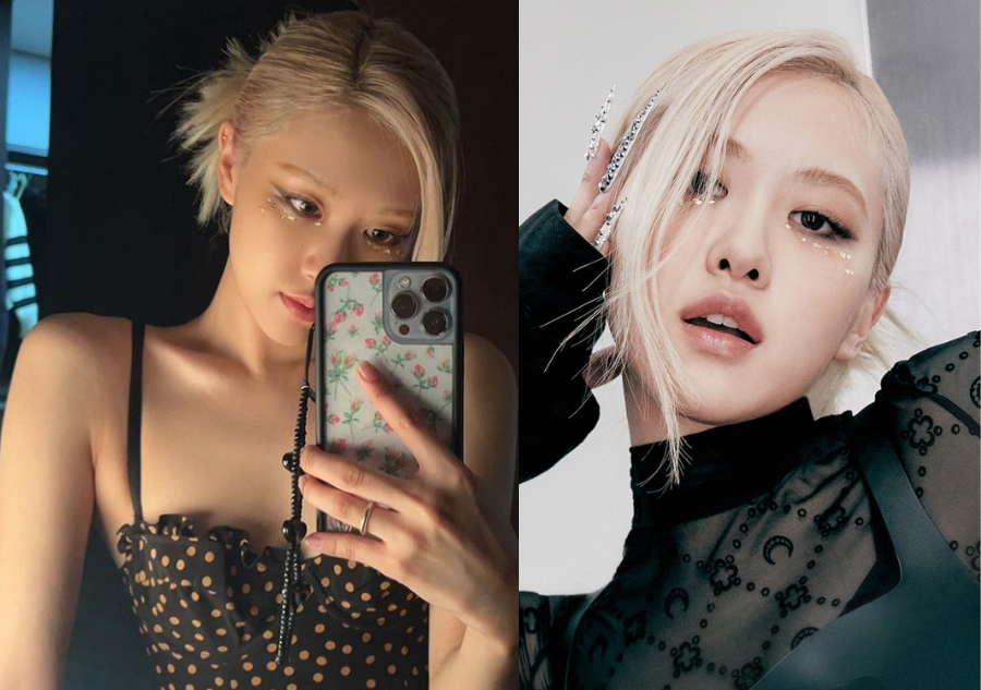 Make-up và kiểu tóc cho Born Pink đã được Rosé hé lộ từ lâu. Make-up và kiểu tóc cho Born Pink đã được Rosé hé lộ từ lâu.