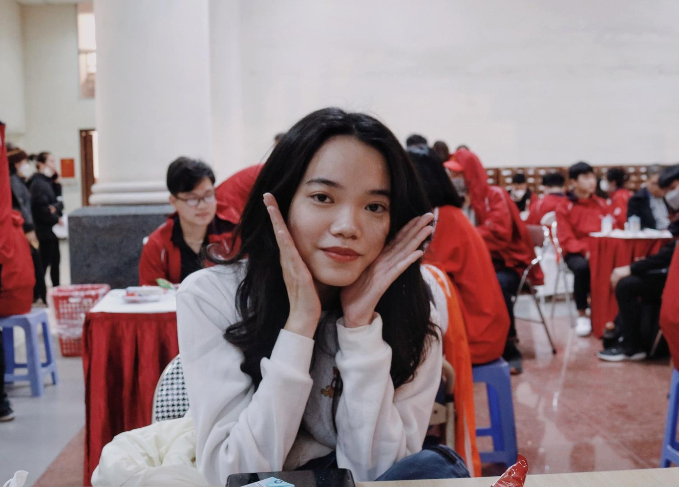 Đan Khanh khẳng định sẽ tiếp tục tham gia hiến máu trong những dịp khác và sẽ rủ thêm bạn bè cùng tham gia.