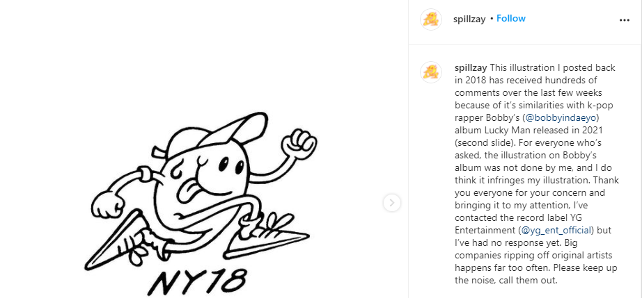 Bài đăng tố cáo được họa sĩ được đăng tải trên Instagram... Bài đăng tố cáo được họa sĩ được đăng tải trên Instagram...
