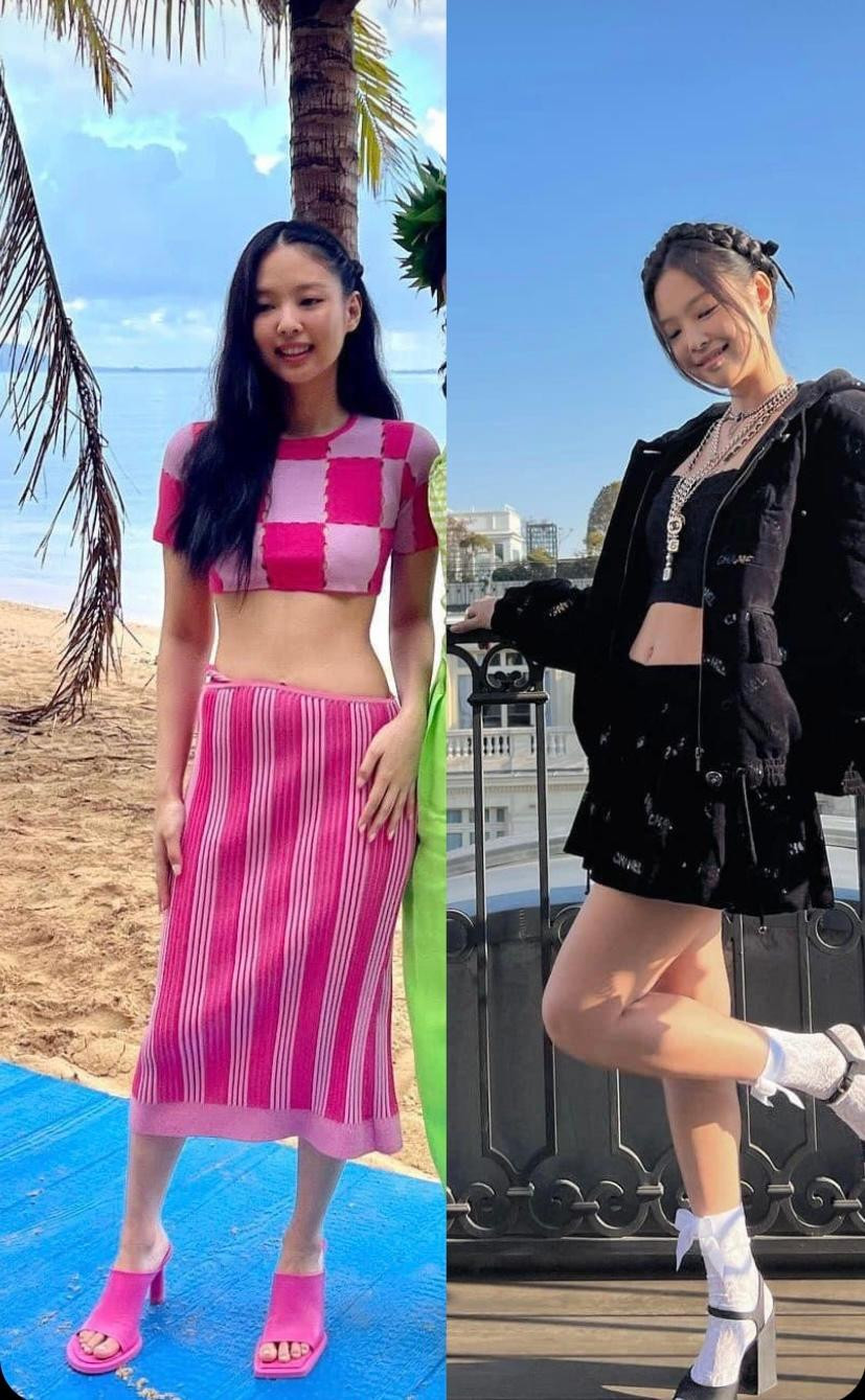 Outfit “BLACK to PINK” đúng chuẩn main rapper của nhà Đen Hồng - Jennie.