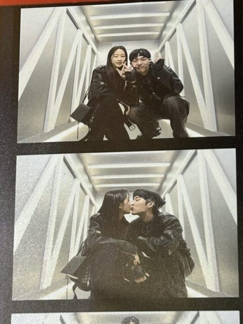 Loạt ảnh chụp 4cuts của Choi Hyun Wook và Moon Ga Young bị rò rỉ.