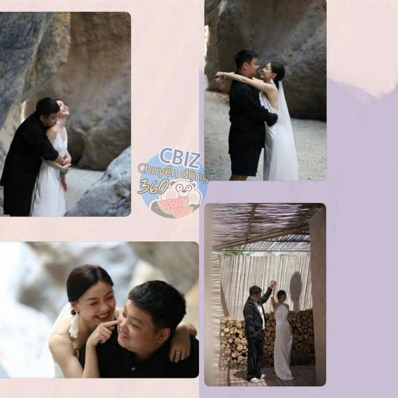 Ảnh cưới của Diệc Lâm - Ảnh: Cbiz chuyển động 360 Ảnh cưới của Diệc Lâm - Ảnh: Cbiz chuyển động 360