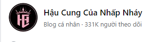 Blog &quot;Hậu cung của BLACKPINK&quot; đã được đổi thành &quot;Hậu cung của nhấp nháy&quot;.