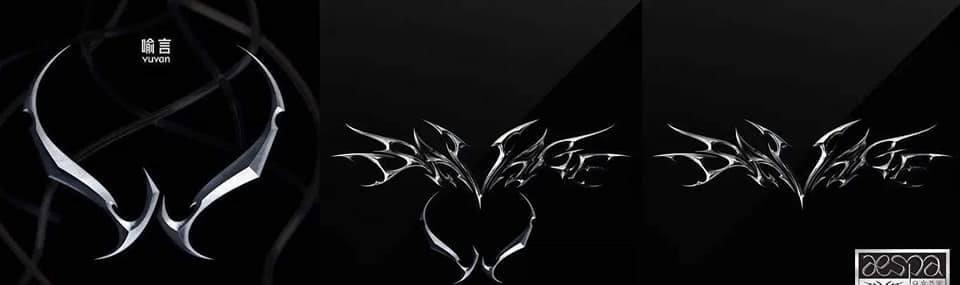 Cũng trong chuỗi tranh cãi này, cư dân mạng tiếp tục &quot;đào ra&quot; logo của Dụ Ngôn tương đồng với logo của aespa khi quảng bá album Savage.