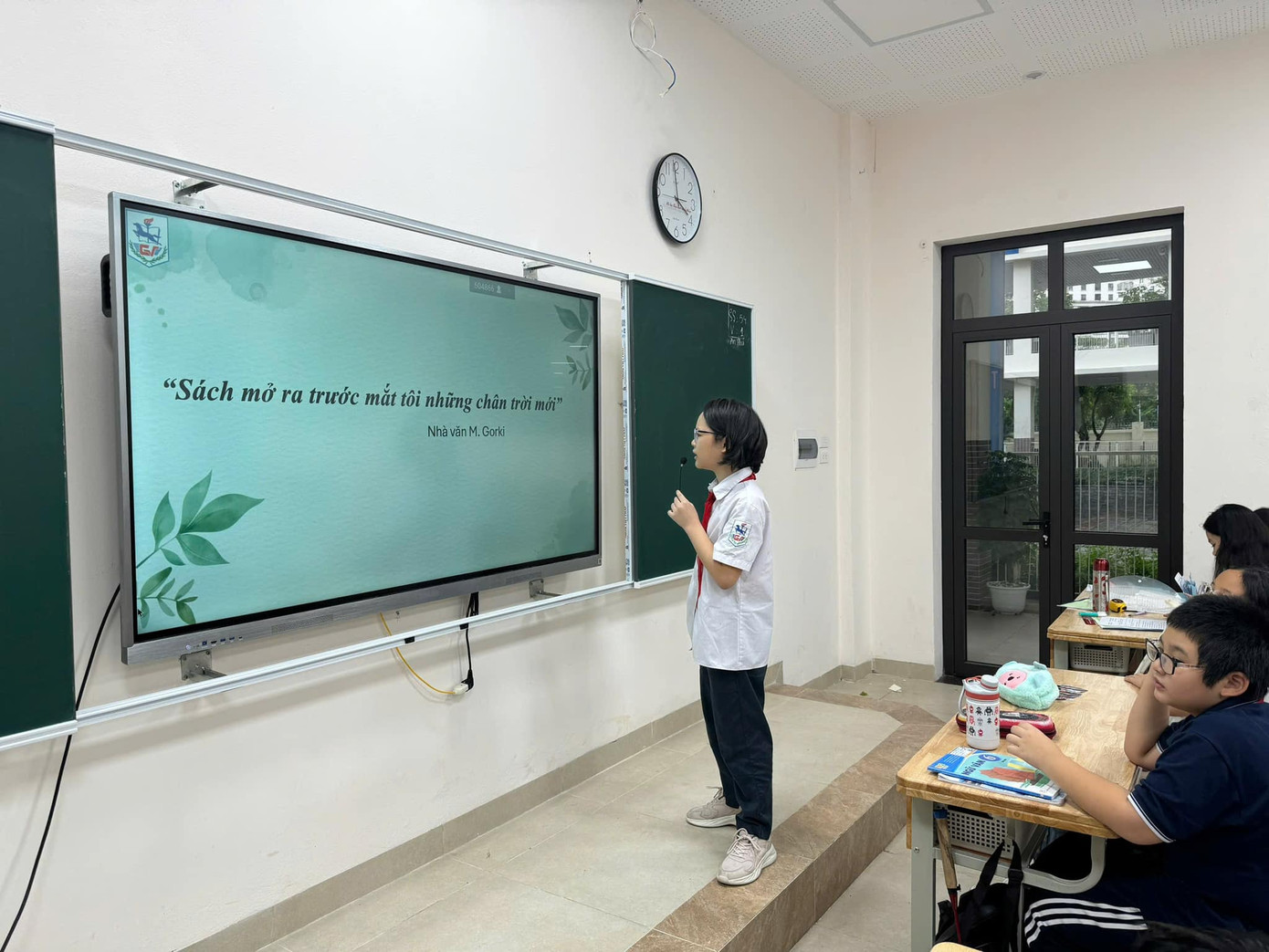 Trường THCS Giảng Võ sau khi tái xây dựng trở thành ngôi trường có cơ sở hiện đại, tiện nghi bậc nhất quận Ba Đình (Hà Nội).