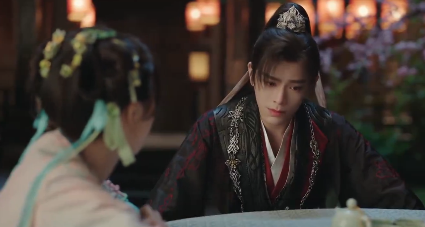 Tử Kỳ sẽ có một đoạn "dỗi cực mạnh" ở tập 15 của Vĩnh Dạ Tinh Hàkhi nghe Diệu Diệu khen Liễu Phất Y.