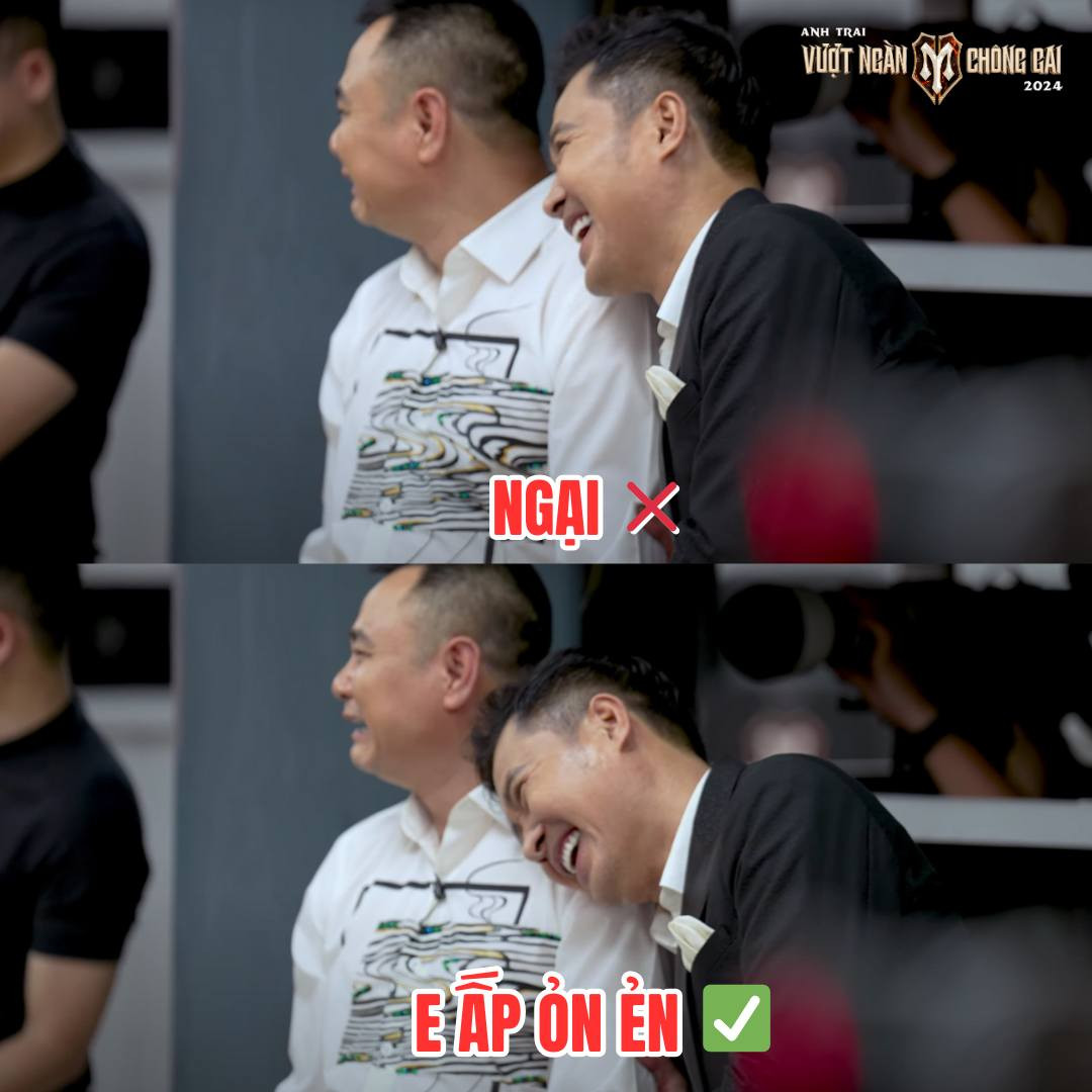 Màn giải thích biệt danh "Sơn công chúa" của cựu danh thủ Hồng Sơn từ NSND Tự Long với loạt từ "e ấp, ỏn ẻn" cũng làm netizen rần rần. - Ảnh: Anh Trai Vượt Ngàn Chông Gai Màn giải thích biệt danh "Sơn công chúa" của cựu danh thủ Hồng Sơn từ NSND Tự Long với loạt từ "e ấp, ỏn ẻn" cũng làm netizen rần rần. - Ảnh: Anh Trai Vượt Ngàn Chông Gai