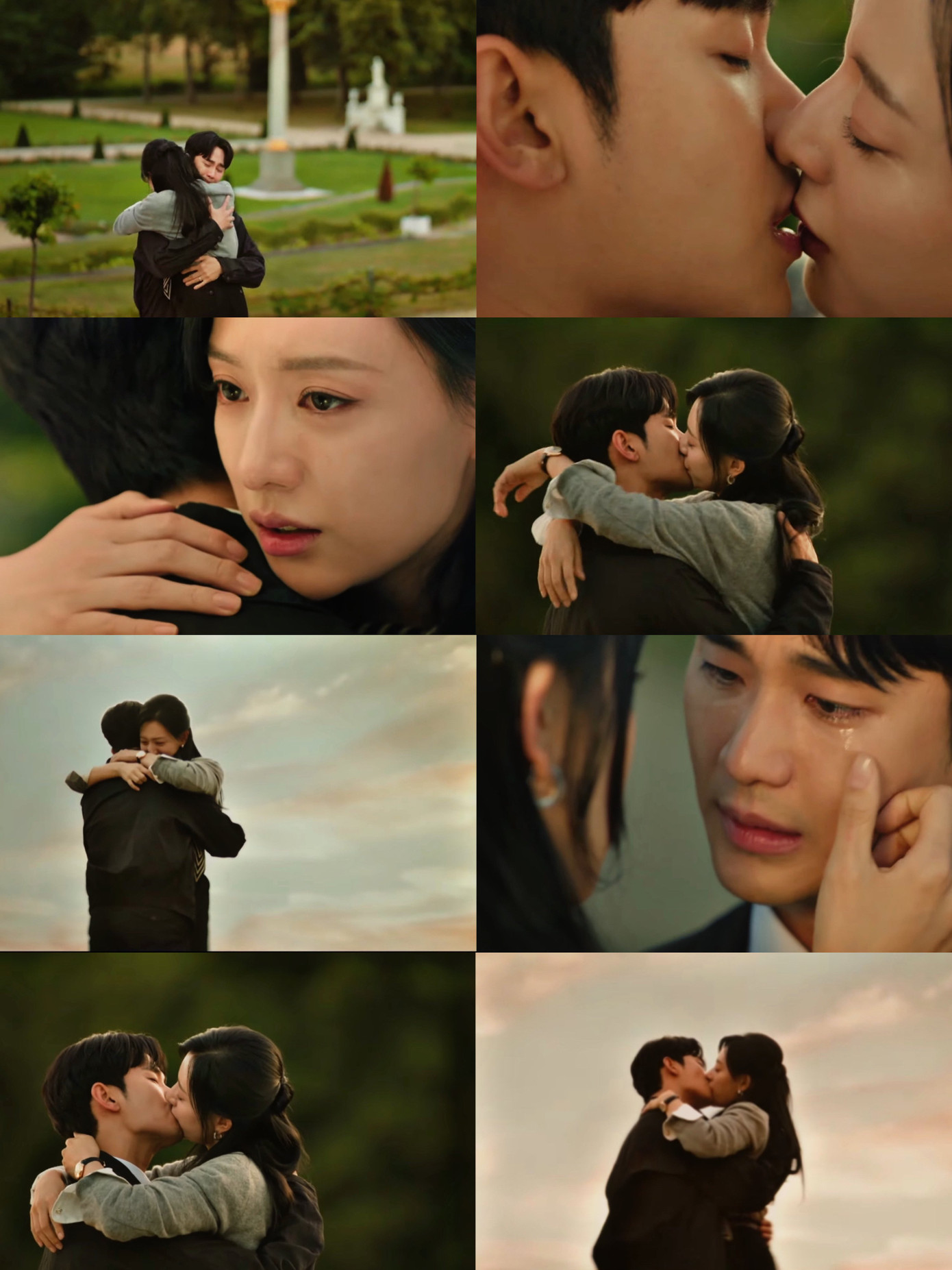 Nụ hôn kết tập ngọt ngào và cảm động đã đánh dấu mốc Hong Hae In và Baek Hyun Woo chính thức gương vỡ lại lành.