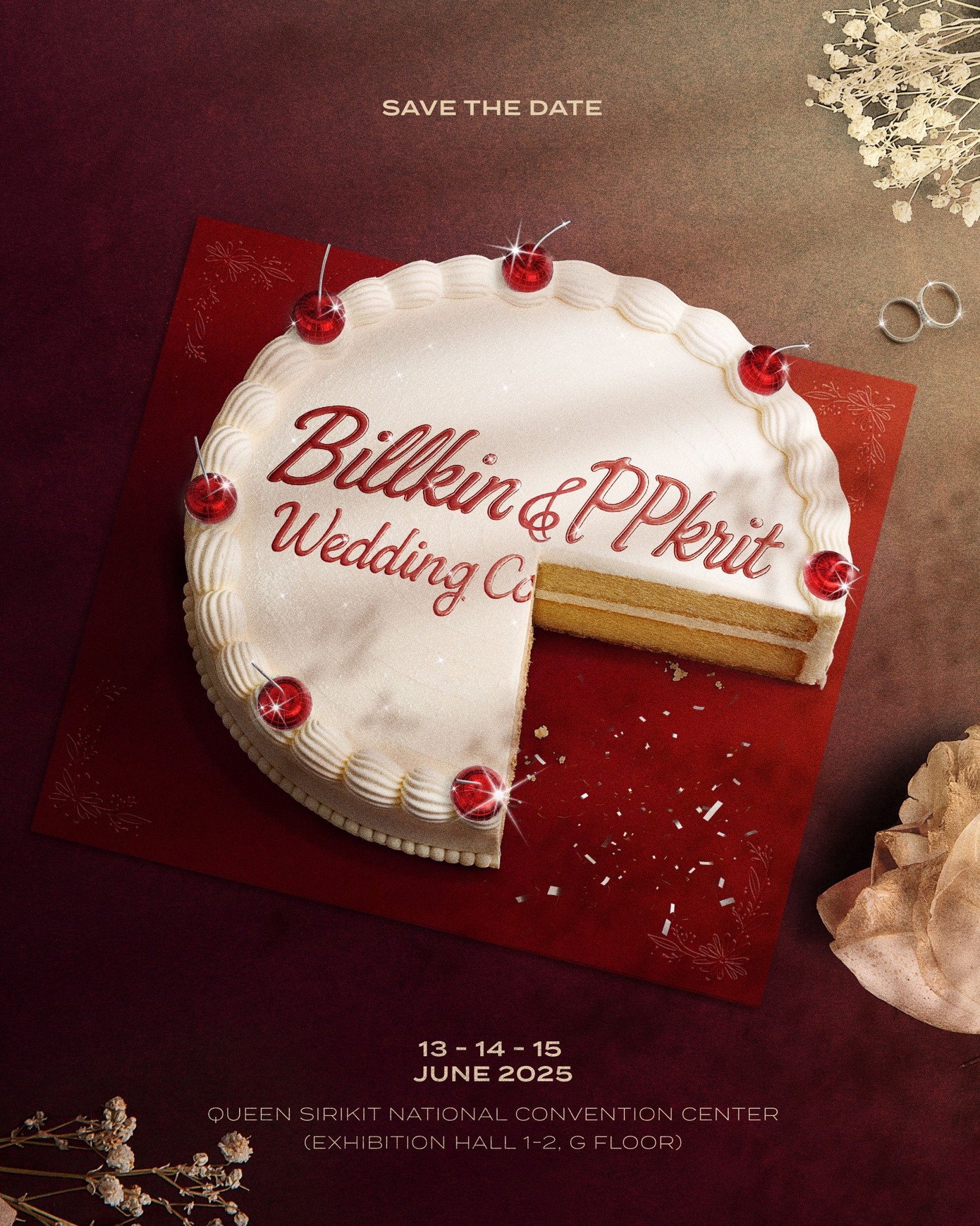 Phần chữ bị khuyết là "congratulation" hay "concert"?