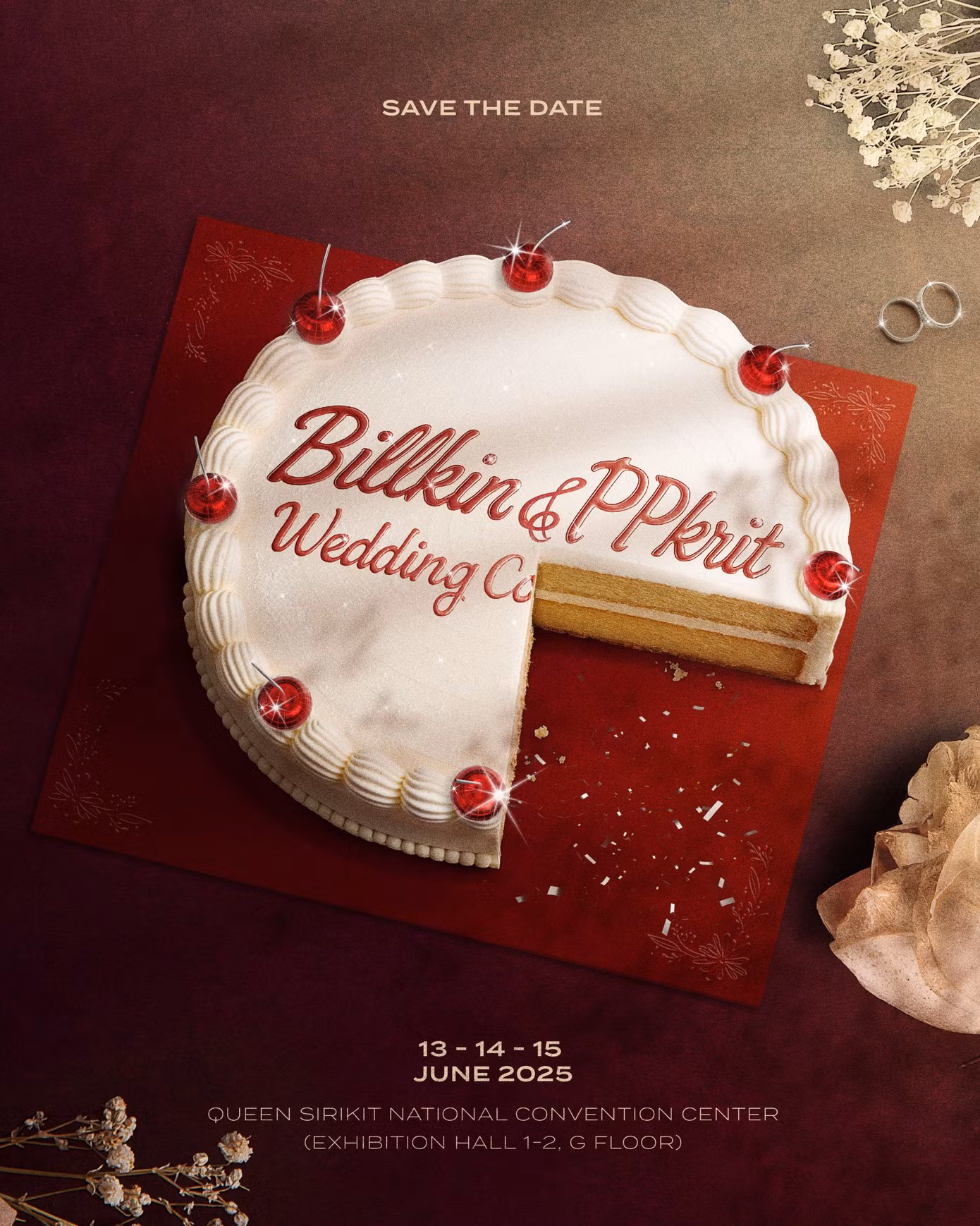 Phần chữ bị khuyết là "congratulation" hay "concert"?