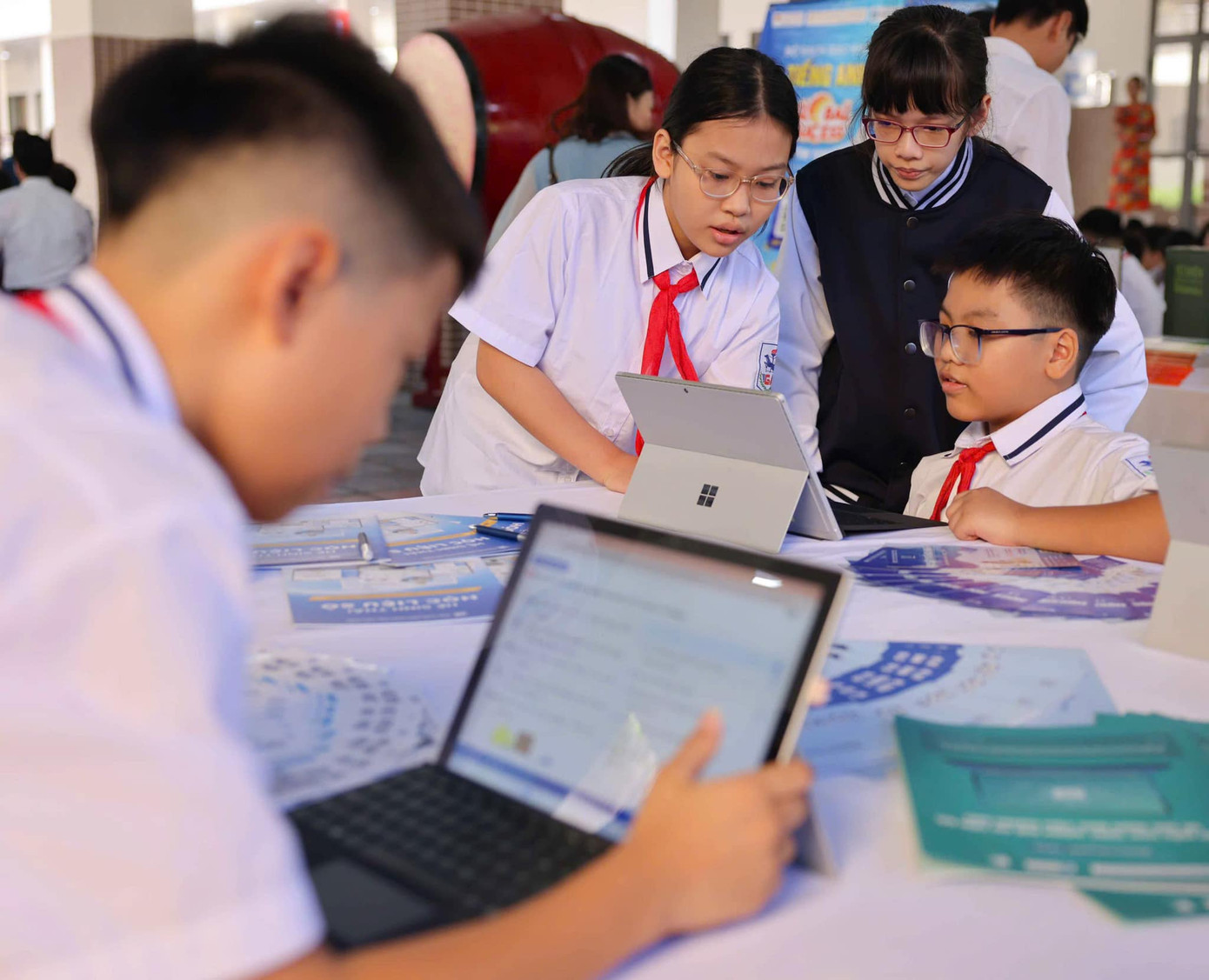 Trường THCS Giảng Võ sau khi tái xây dựng trở thành ngôi trường có cơ sở hiện đại, tiện nghi bậc nhất quận Ba Đình (Hà Nội).