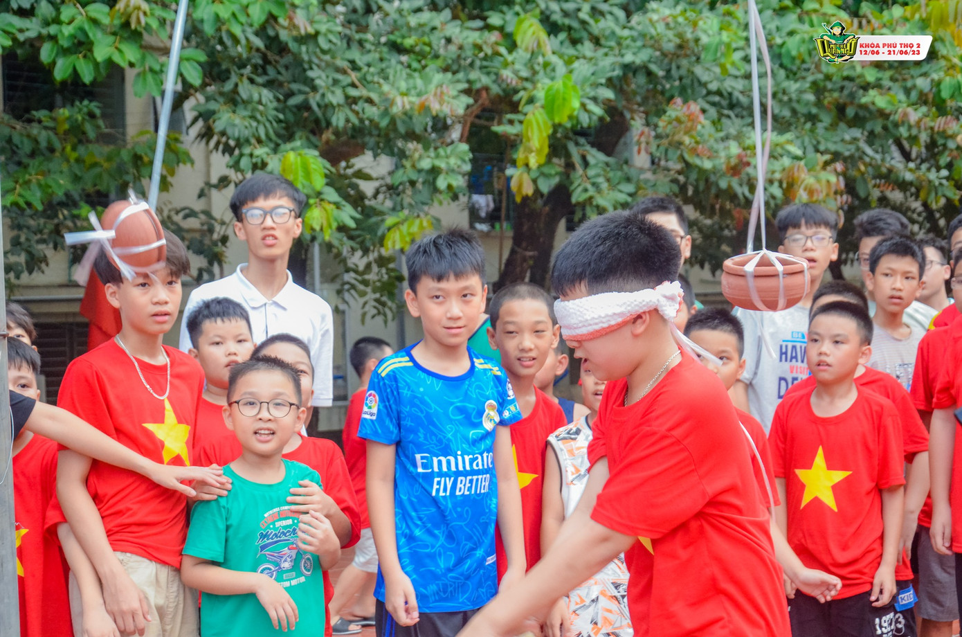 Tween thuộc khoá 2 học kỳ quân đội trường Cao đẳng Công nghiệp Quốc Phòng (Phú Thọ) thích thú khi được trải nghiệm các trò chơi dân gian. - Ảnh: Page Học kỳ quân đội Tween thuộc khoá 2 học kỳ quân đội trường Cao đẳng Công nghiệp Quốc Phòng (Phú Thọ) thích thú khi được trải nghiệm các trò chơi dân gian. - Ảnh: Page Học kỳ quân đội