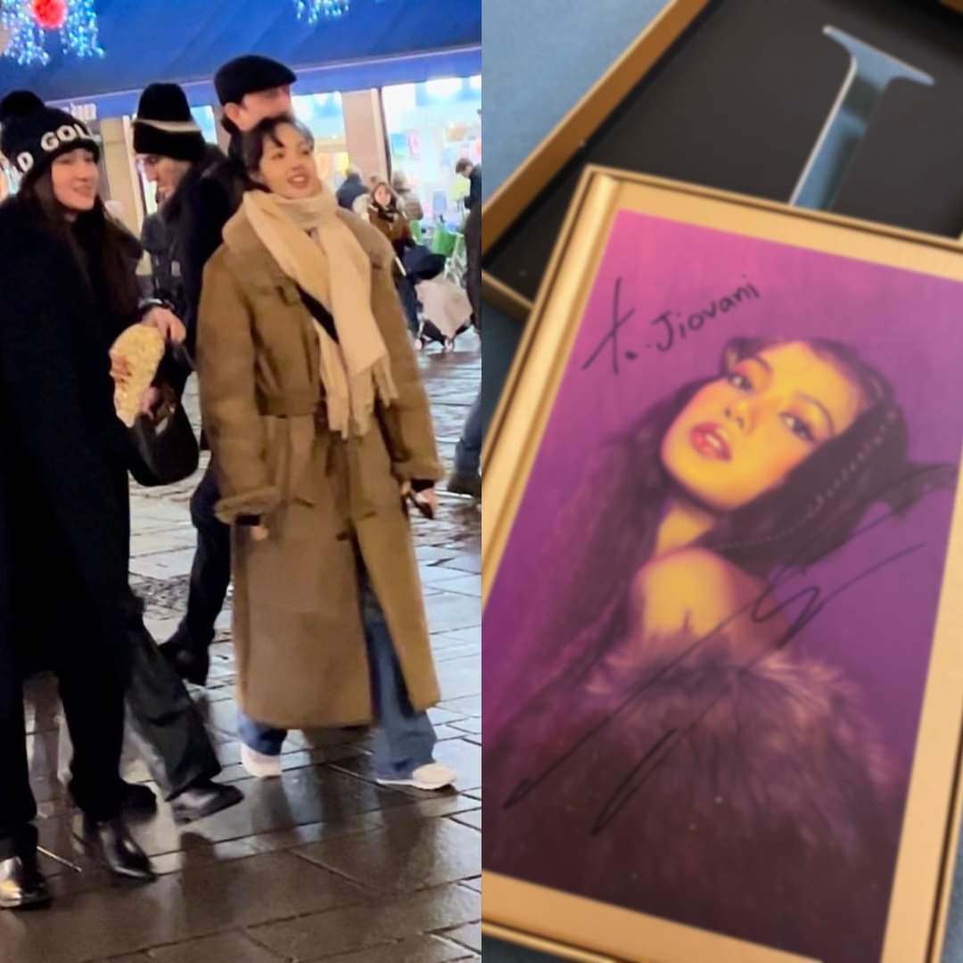 Fan bắt gặp Lisa dạo phố cùng bạn vài ngày trước tại Strasbourg, Pháp sau sự kiện khai trương của CELINE tại Thái Lan.