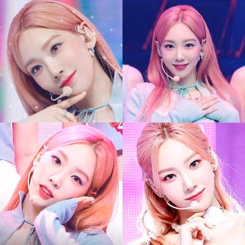 Loạt "kết màn tiên tử" của Taeyeon trong sân khấu Weekend cũng khiến khán giả "rung động".