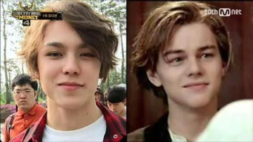 Vernon sở hữu ngũ quan được ví đẹp như tượng tạc, thậm chí từng được so sánh như bản sao thời niên thiếu của tài tử Leonardo DiCaprio.