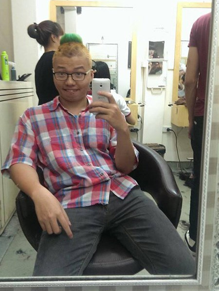 Những kiểu tóc “không giống ai” của giới trẻ Việt ảnh 3