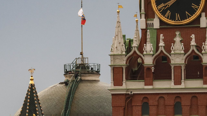 Một phần mái Điện Kremlin. (Ảnh: Shutterstock)