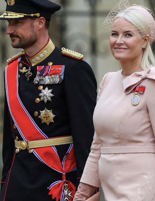 Hoàng tử kế vị Haakon của Na Uy và Công nương Mette-Marit. (Ảnh: Daily Mail) Hoàng tử kế vị Haakon của Na Uy và Công nương Mette-Marit. (Ảnh: Daily Mail)