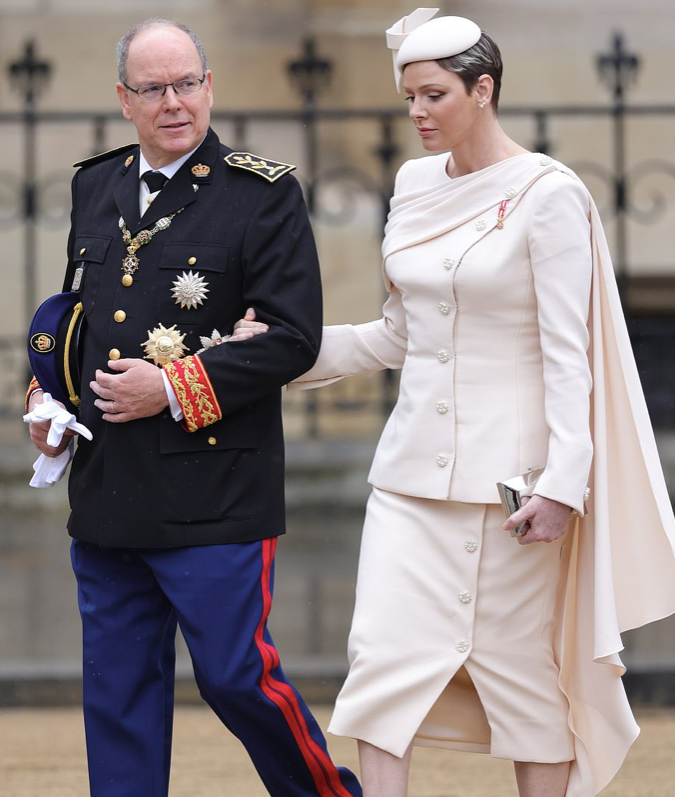 Hoàng tử Albert của Monaco và Công nương Charlene. (Ảnh: Daily Mail) Hoàng tử Albert của Monaco và Công nương Charlene. (Ảnh: Daily Mail)