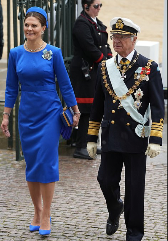 Vua Carl XVI Gustaf và Công chúa kế vị Victoria của Thuỵ Điển. (Ảnh: Daily Mail) Vua Carl XVI Gustaf và Công chúa kế vị Victoria của Thuỵ Điển. (Ảnh: Daily Mail)